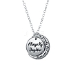 Alloy Pendant Necklaces NJEW-K121-03P-1