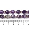 Natural Amethyst Beads Strands G-N342-149G-5