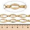 201 Stainless Steel Oval Link Chains CHS-F024-05G-2