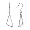 SHEGRACE Rhodium Plated 925 Sterling Silver Dangle Earrings JE746A-1