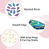 DIY Dangle Earrings Kits DIY-TA0013-54-5