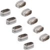 304 Stainless Steel Slide Charms STAS-UN0005-41-4