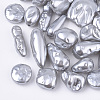 ABS Plastic Imitation Pearl Beads OACR-R071-01-1