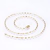 304 Stainless Steel Chain Necklaces MAK-L015-27A-2