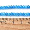 Dyed Natural Malaysia Jade Rondelle Beads Strands X-G-E316-2x4mm-58-2