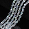 Electroplate Glass Beads Strands LS-EGLA-A034-T1mm-L19-1