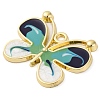 Alloy Enamel Pendants PALLOY-S034-02KCG-C-2