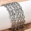 304 Stainless Steel Link Bracelets BJEW-B169-02P-1