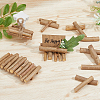 Rustic Wooden Sticks DIY-WH0002-55-6