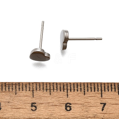 Tarnish Resistant 304 Stainless Steel Ear Studs STAS-I071-17P-1