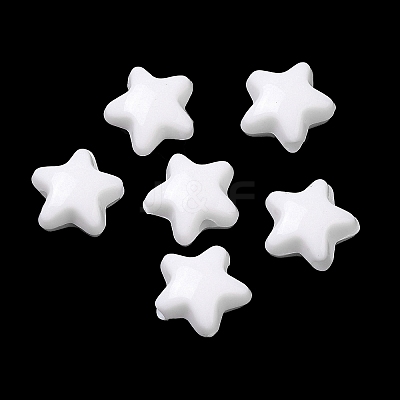 Opaque Acrylic Beads OACR-C016-30-1