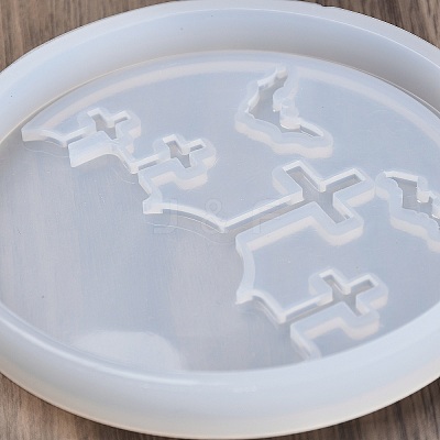 Halloween Series Coaster Silicone Molds LS-SIL-B075-03D-1