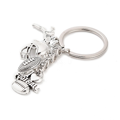 Zinc Alloy Keychains KEYC-I118-01ASP-02-1