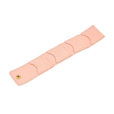 Microfiber Jewelry Rolls for Rings Earrings Necklaces AJEW-C045-01B-1
