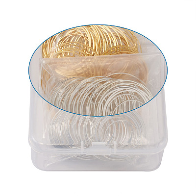 Brass Linking Rings KK-YS0001-03-1
