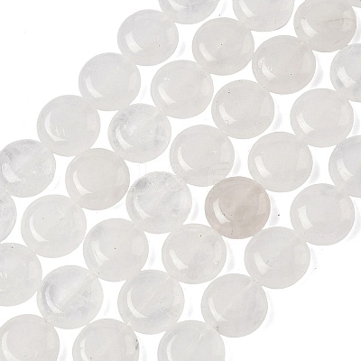 Natural Angola Quartz Crystal Beads Strands G-L648-B15-15mm-1