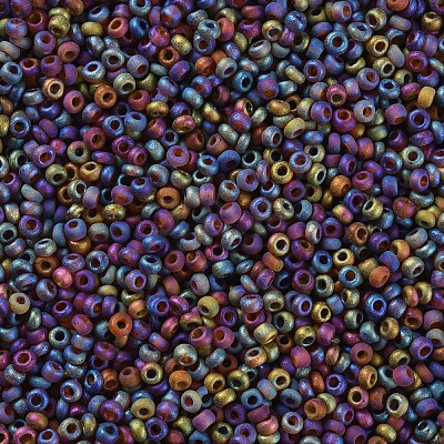 12/0 FGB Grade A Round Glass Seed Beads SEED-Q010-M554-1