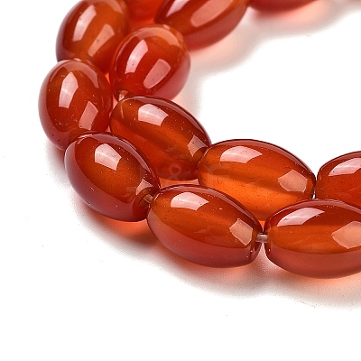 Natural Carnelian Beads Strands G080-1