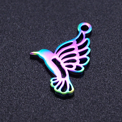 Ion Plating(IP) 304 Stainless Steel Pendants STAS-Q201-JN217-1