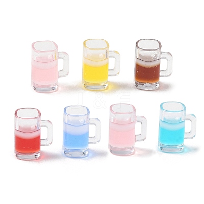 Luminous Resin Miniatures Beer for Dollhouse Kitchen Micro Landscaping Decoration RE-CBAC39A-03-1