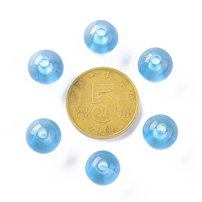 Transparent Acrylic Beads MACR-S370-A10mm-755-1