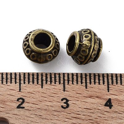Tibetan Style Alloy Beads X-FIND-Q094-38AB-1