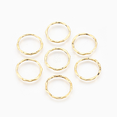 Tibetan Style Linking Rings X-PALLOY-A017-AG-FF-1
