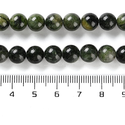 Natural Green Diopside Beads Strands G-NH0031-01B-1