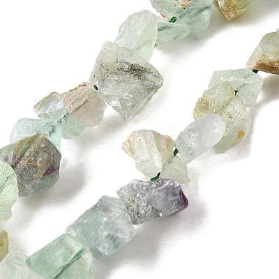 Natural Fluorite Beads Strands G-S386-B01-1
