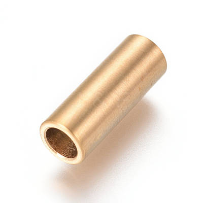 304 Stainless Steel Magnetic Clasps with Glue-in Ends STAS-F227-53B-G-1