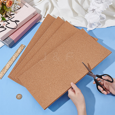 Self-Adhesive Cork Sheets DIY-WH0488-76A-1