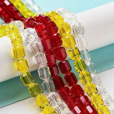 Glass Beads Strands GLAA-G112-01-M-1