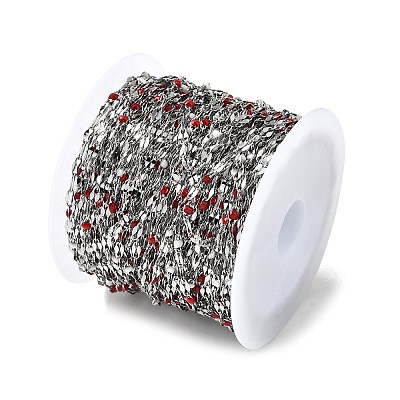 304 Stainless Steel Dapped Chains CHS-H036-01P-12-1
