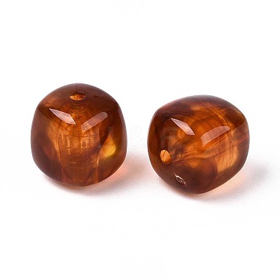 Opaque Acrylic Beads OACR-ZX006-33C-1