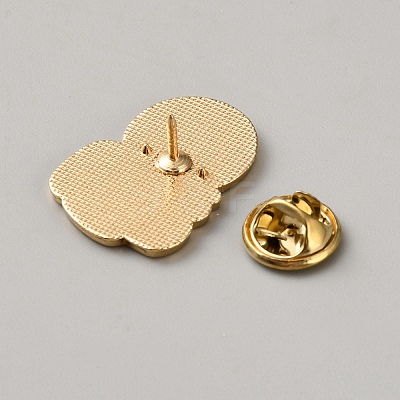 Spaceman with Star Alloy Enamel Lapel Pin Backs JEWB-TAC0016-01-1-1
