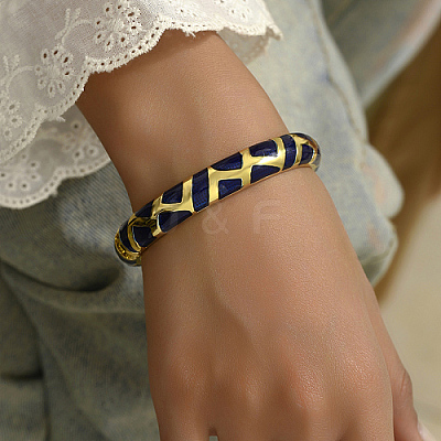 Enamel Stripe Bangle SJ8593-4-1