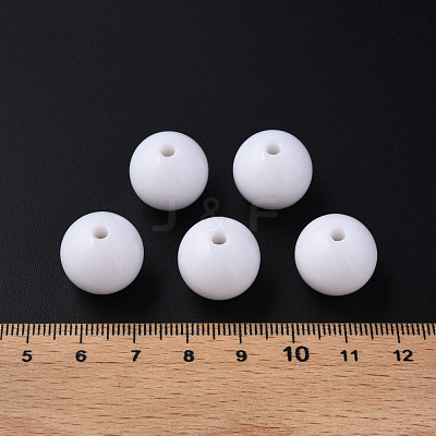 Opaque Acrylic Beads X-MACR-S370-C16mm-01-1