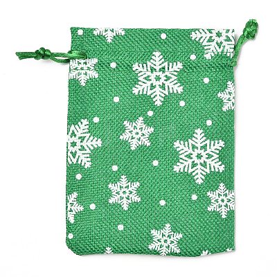 Christmas Themed Burlap Packing Pouches LS-ABAG-L007-01A-01-1