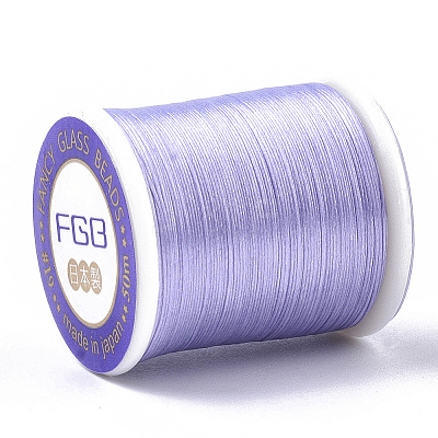 Nylon 66 Coated Beading Threads for Seed Beads NWIR-R047-018-1