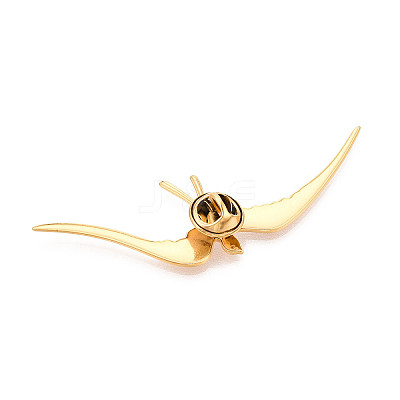 304 Stainless Steel Lapel Pin Backs for Clothes STAS-T070-11G-1