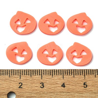 Halloween Theme Handmade Polymer Clay Cabochons CLAY-M005-26-1