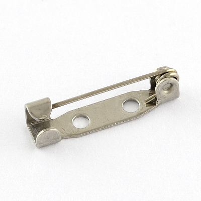 Tarnish Resistant 304 Stainless Steel Pin Brooch Back Bar Findings X-STAS-Q184-02-1