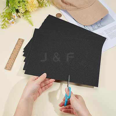 Cap Brim Plastic Board DIY-WH0591-246B-01-1