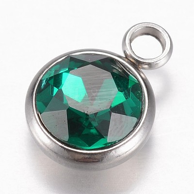Glass Charms GLAA-G019-P11-1