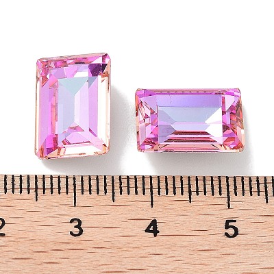 Glass Rhinestone Cabochons RGLA-G020-01A-D502-1