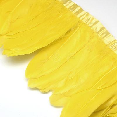 Fashion Goose Feather Cloth Strand Costume Accessories FIND-Q040-05G-1
