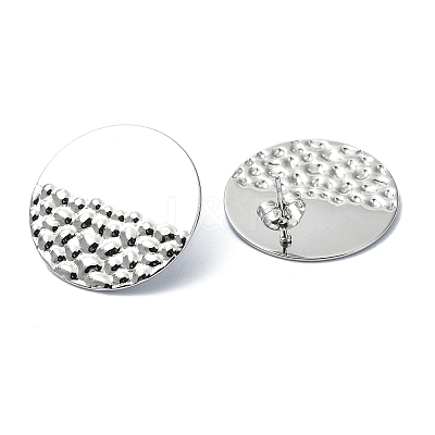 Tarnish Resistant 201 Stainless Steel Stud Earrings EJEW-K270-28P-1