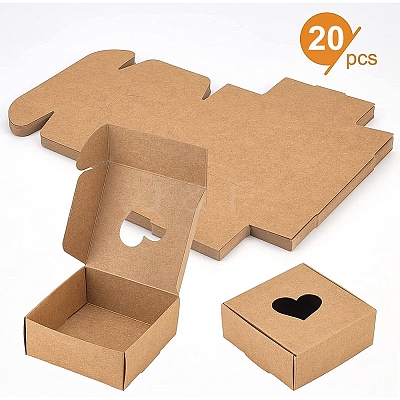 Cardboard Folding Box CON-WH0087-07-1