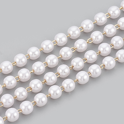 Handmade Brass Beaded Chains CHC-S003-17A-1