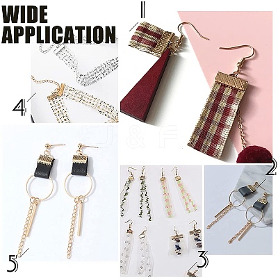 Iron Ribbon Crimp Ends E004Y-01-NF-1